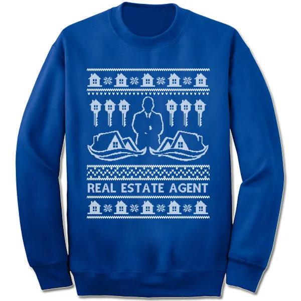 Real Estate Agent Christmas Sweatshirt