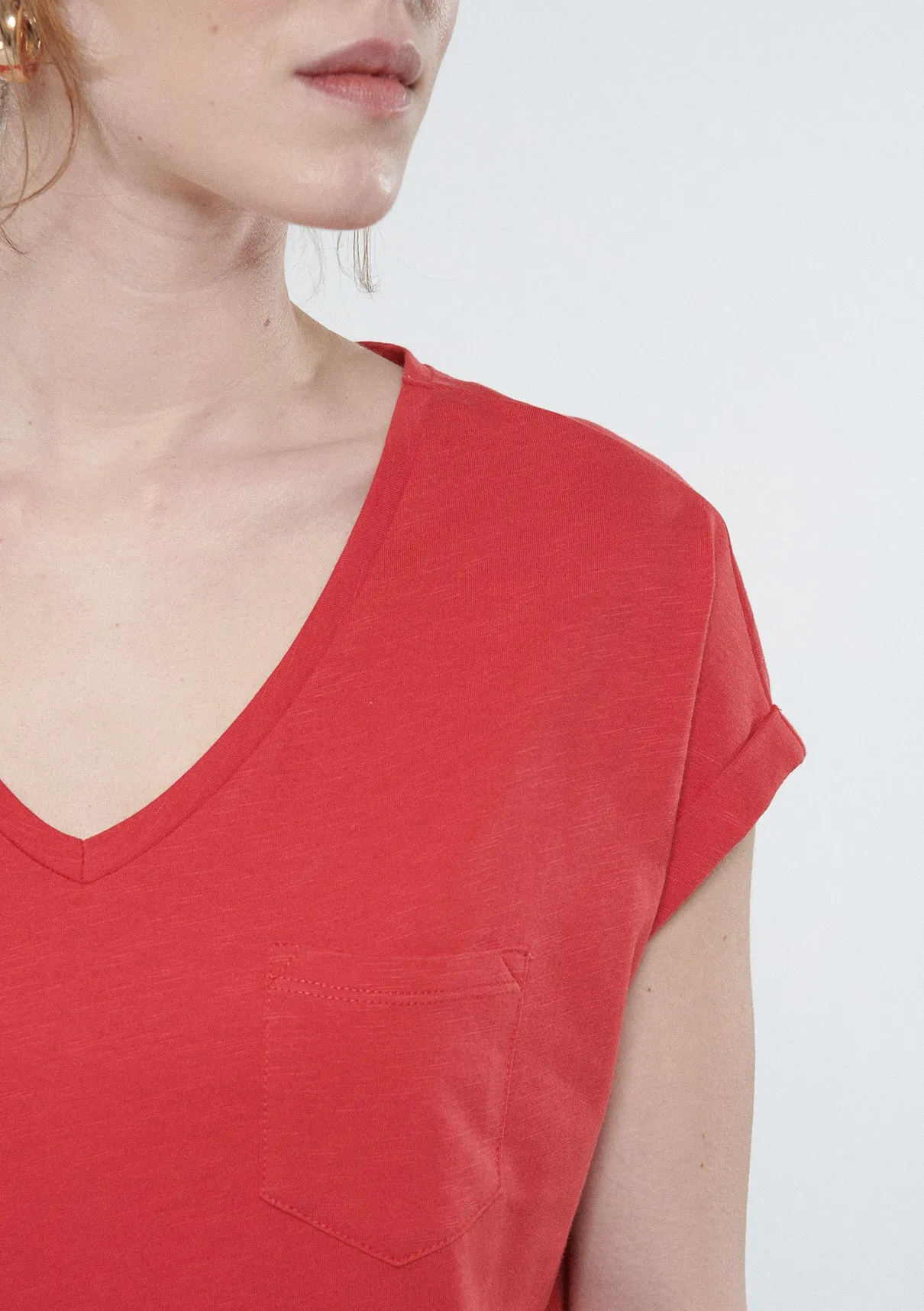 Red Basic Top