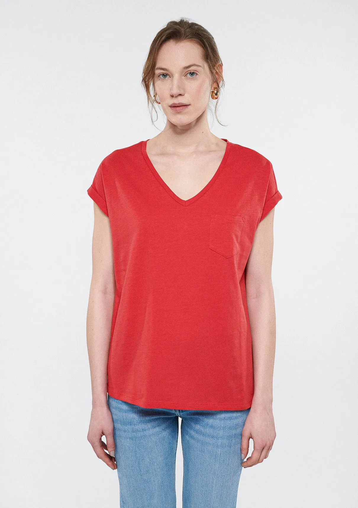 Red Basic Top