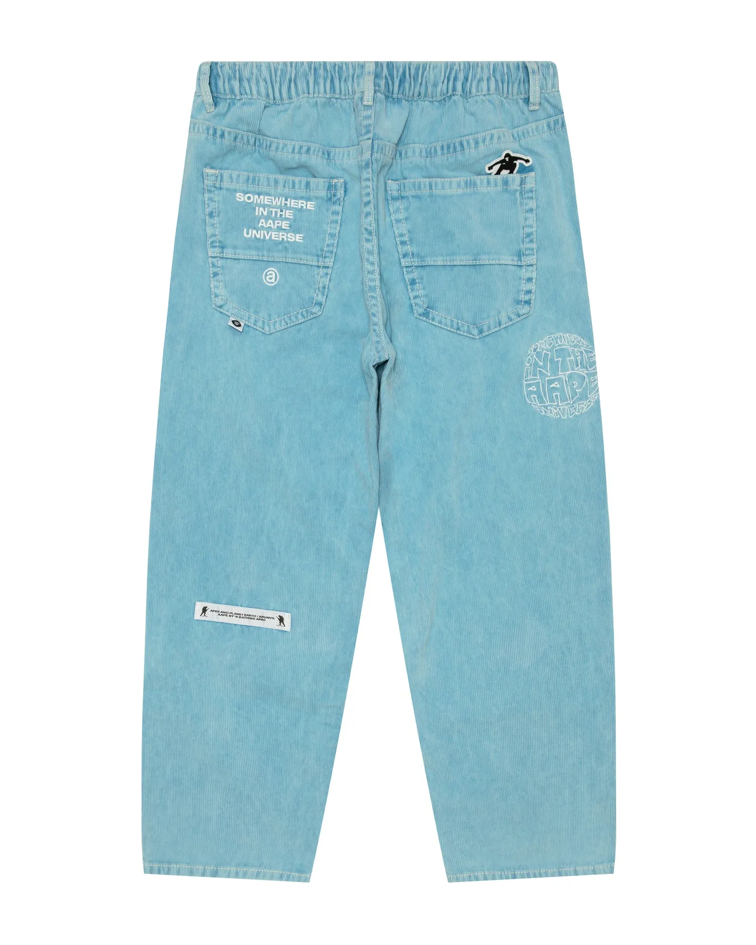 Relaxed fit denim pants
