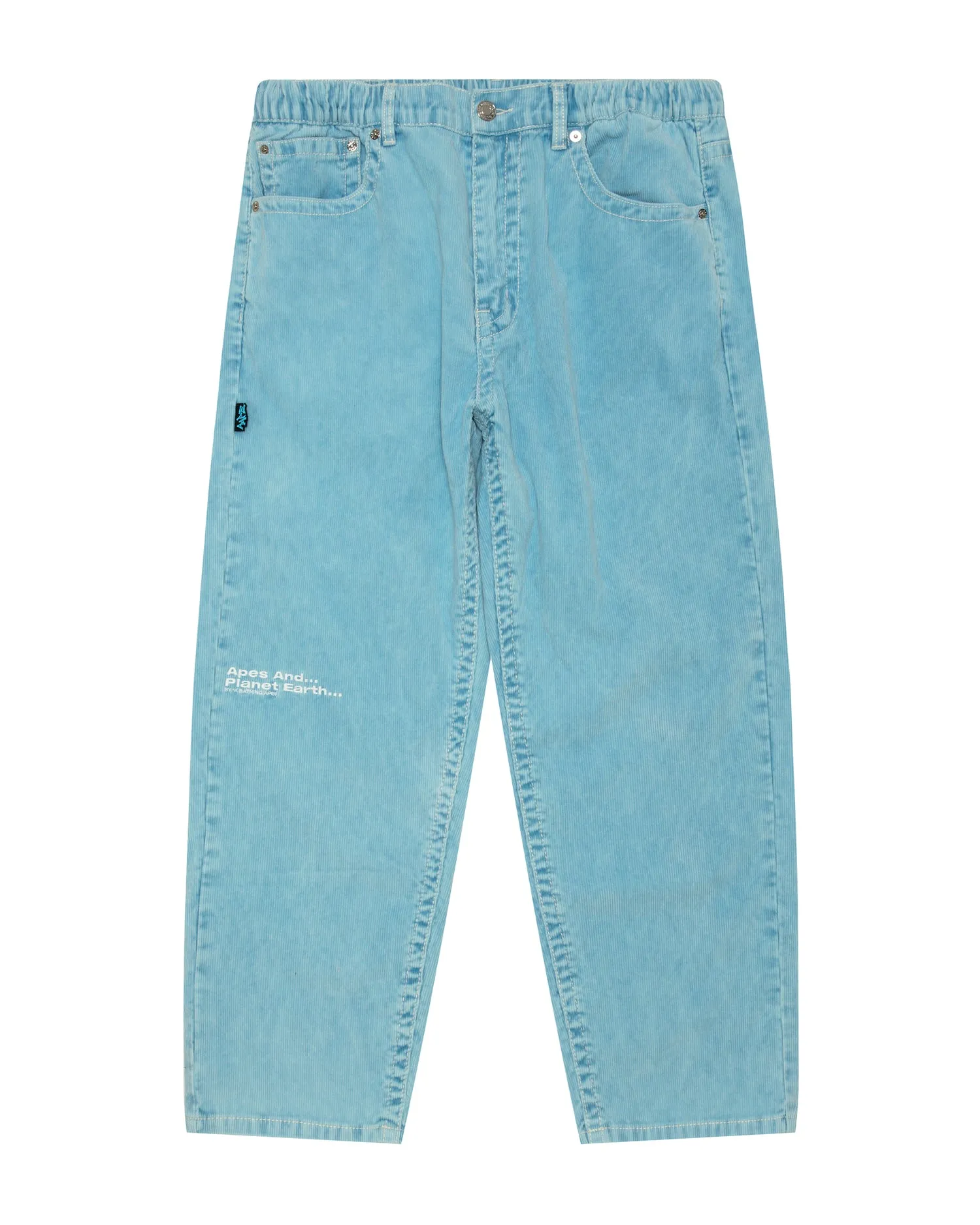 Relaxed fit denim pants