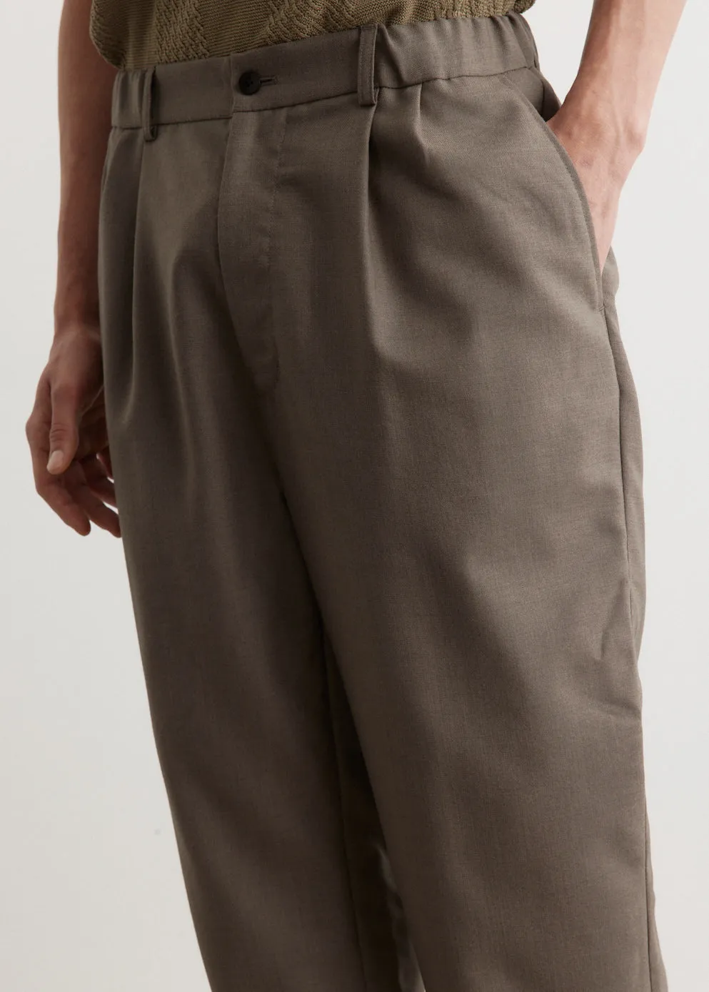 Relaxed Wool Pants