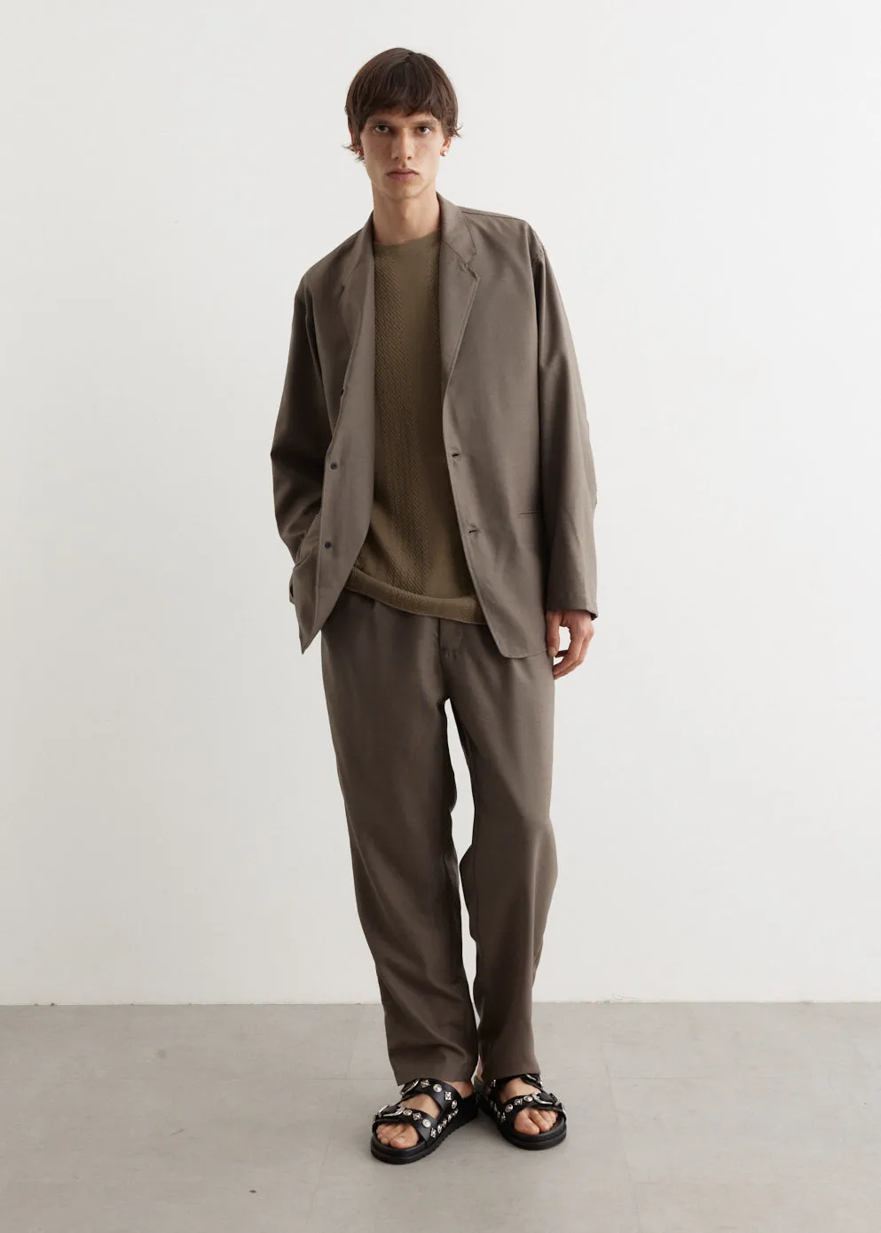 Relaxed Wool Pants