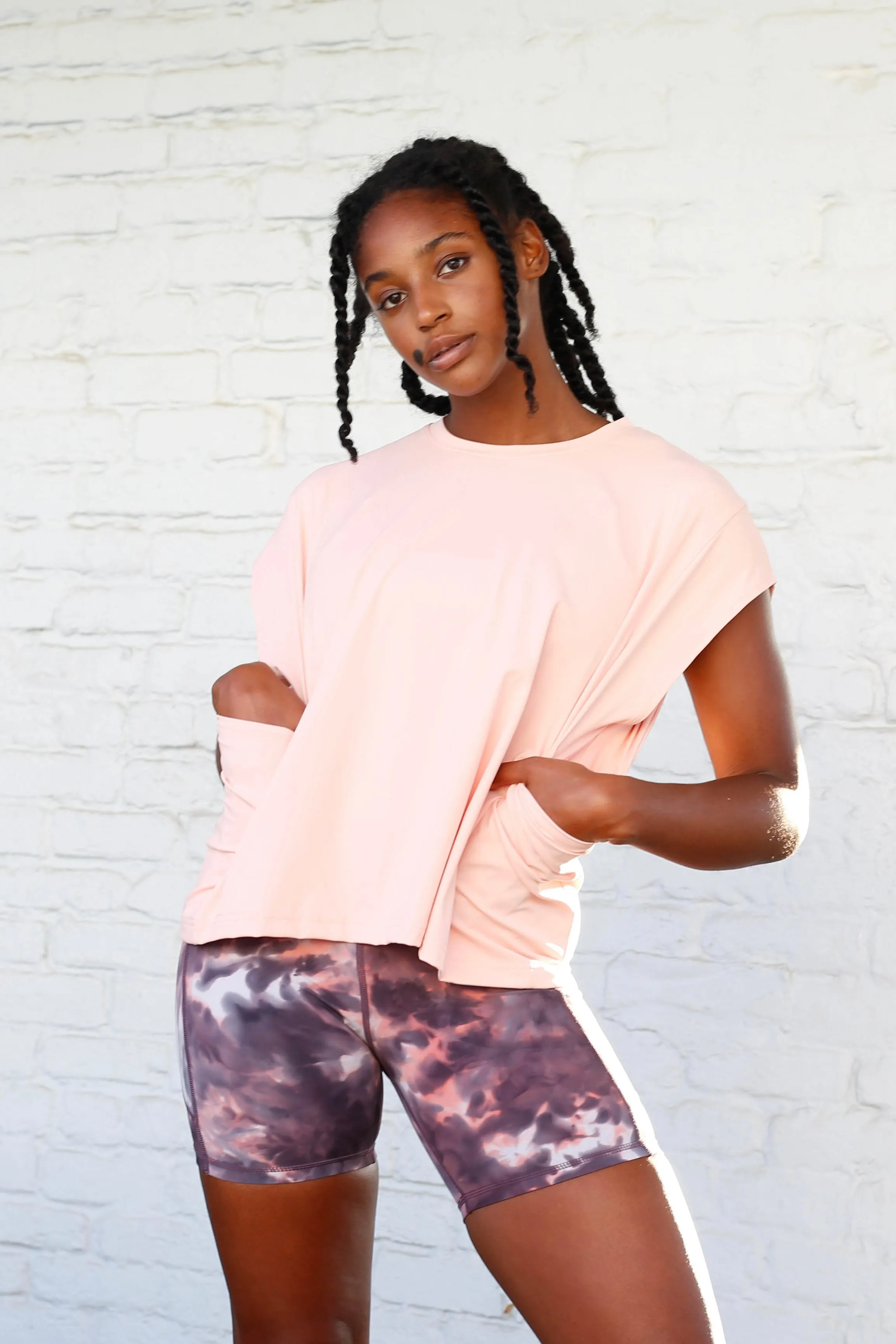 Resort Tee (pink lemonade)