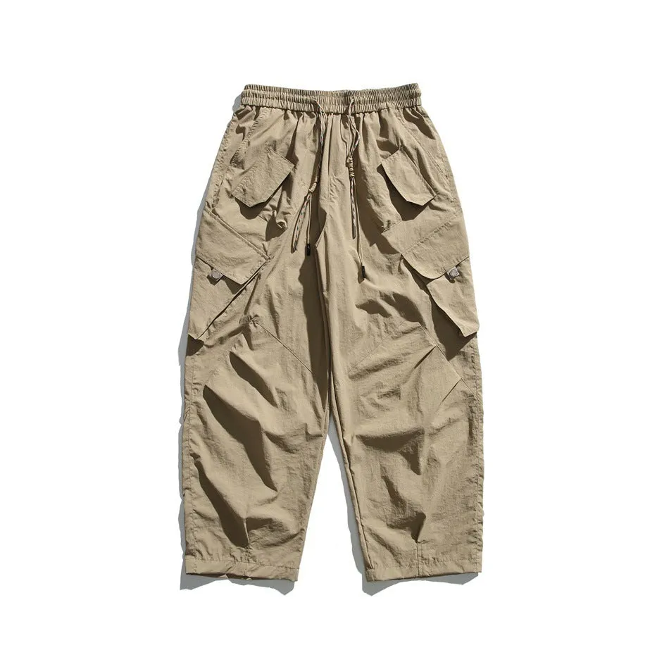 Retro Men's And Women's Loose Casual Trousers