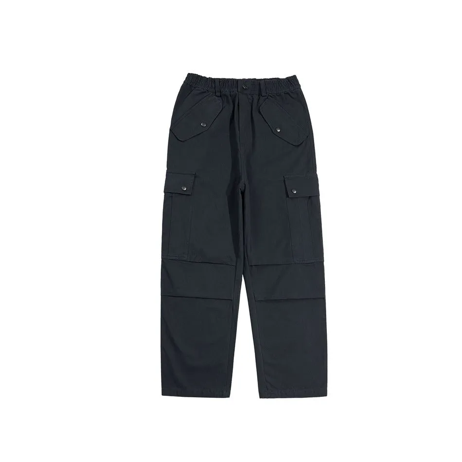 Retro Multi-pocket Cargo Pants Men And Women