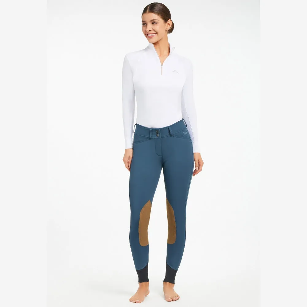RJ Classics Gracie Mid-Rise Knee Patch Breech