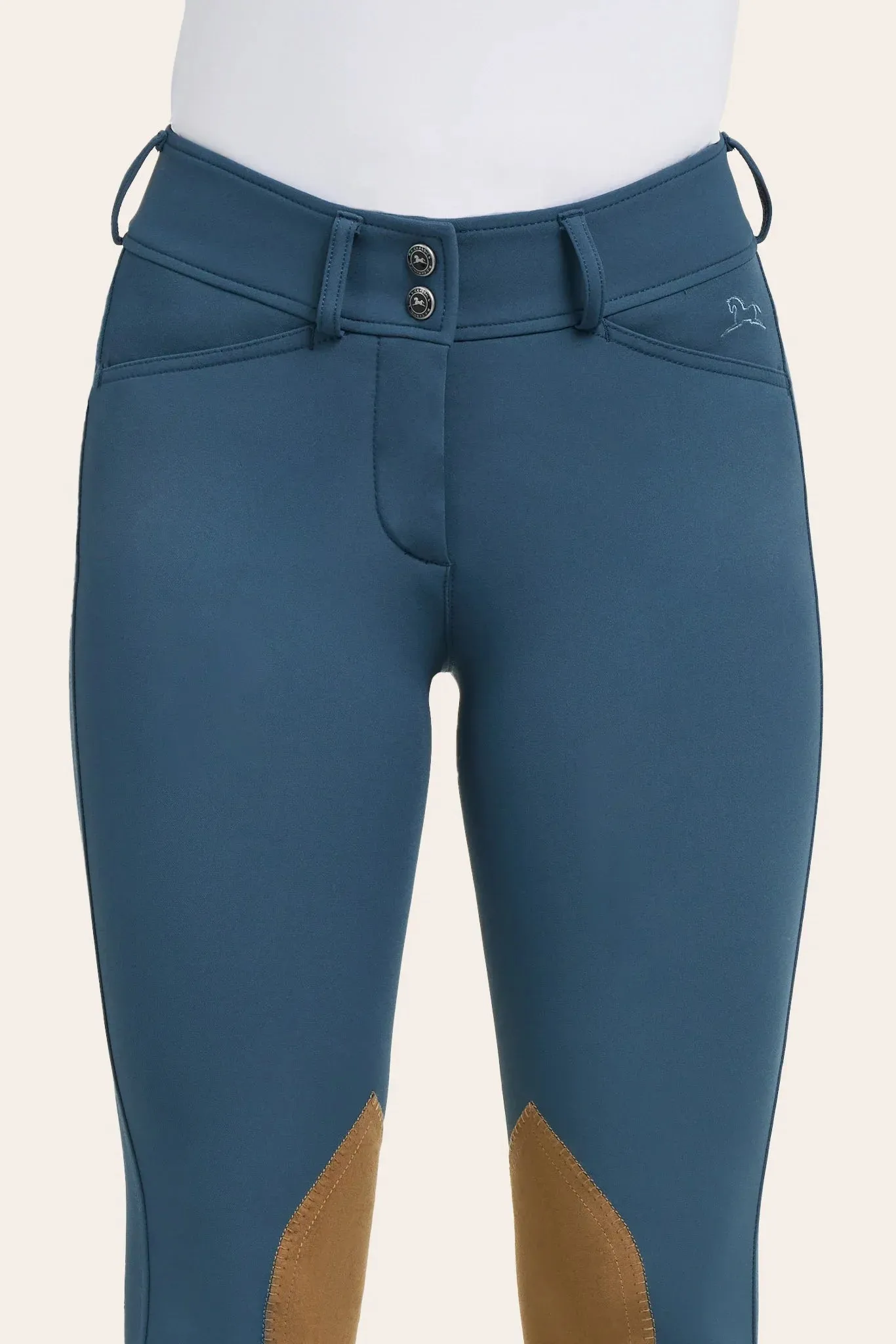 RJ Classics Gracie Mid-Rise Knee Patch Breech