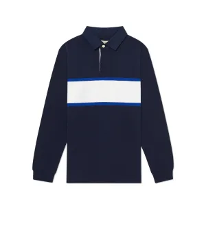 R.M. Williams Tweedale Rugby - Navy/White