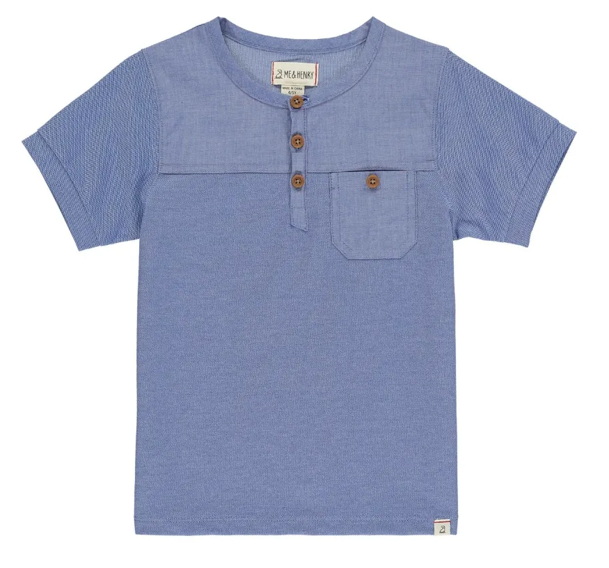 Royal Blue Boardwalk Henley