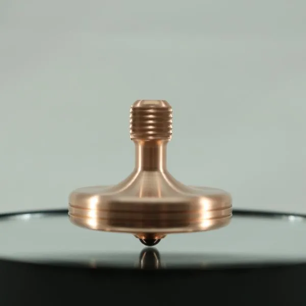 S2 - Brushed Copper Spinning Top