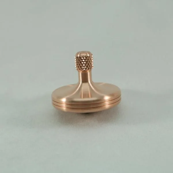 S2 - Brushed Copper Spinning Top