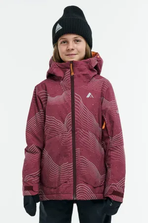 SAMPLE - Lola Jacket-Shadows outlines cherry