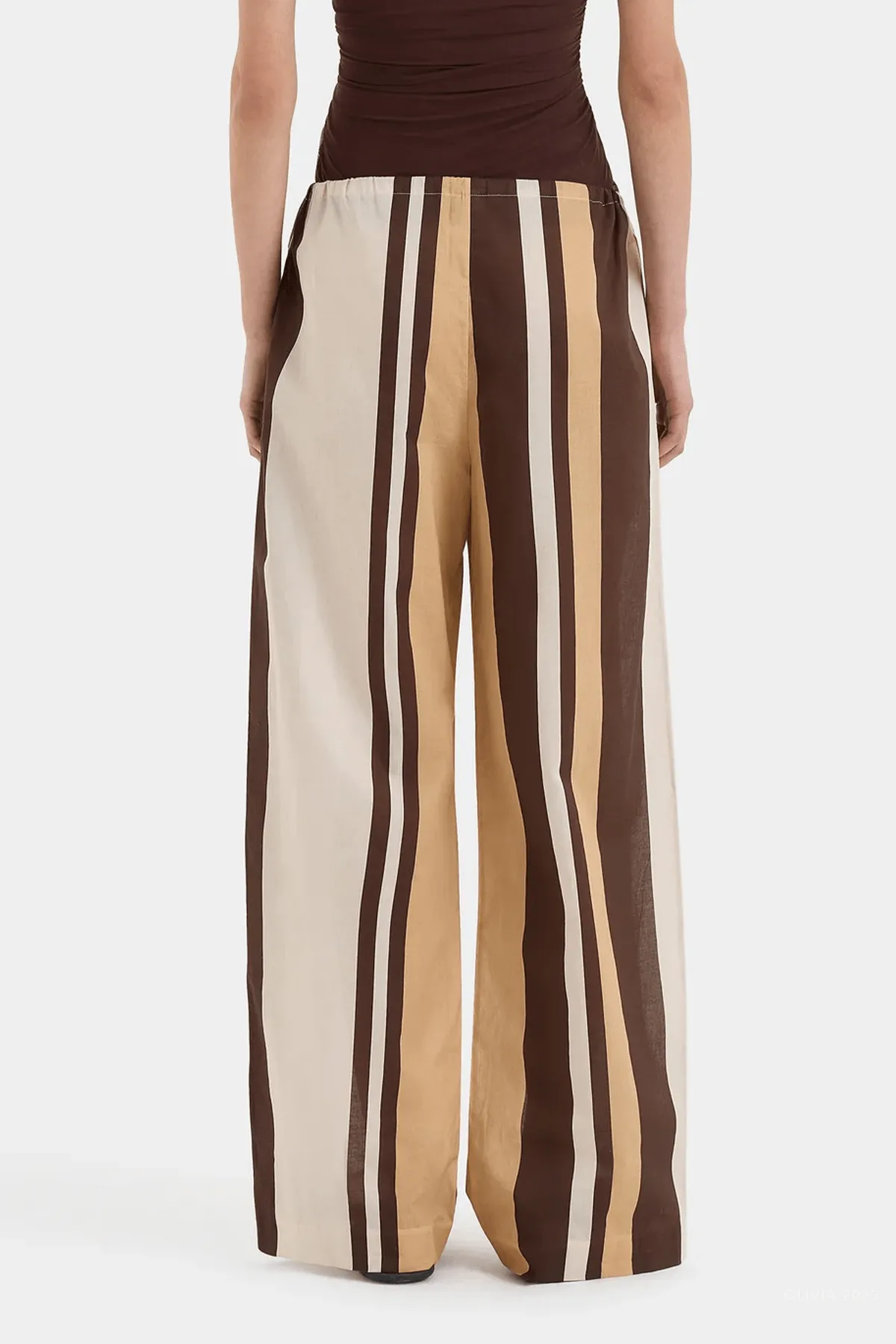 Savanna Relaxed Pant in Cantina Stripe