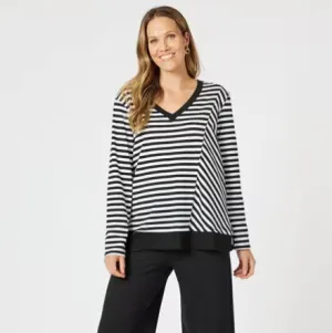 Serena Stripe Top