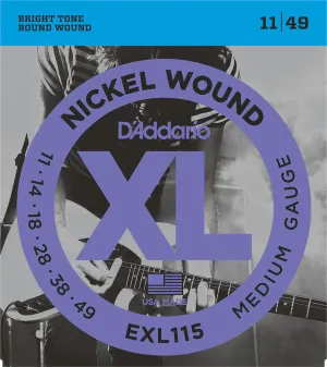 Set Elec Gtr Xl Blues/Jazz  EXL115