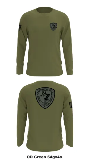 Shelby County Sheriff’s K-9 Unit Core Men's LS Performance Tee - 64gx4o