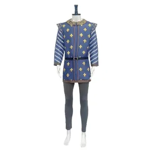 Sherk Prince Charming Blue Suit Cosplay Costume Outfits Halloween Carnival Suit