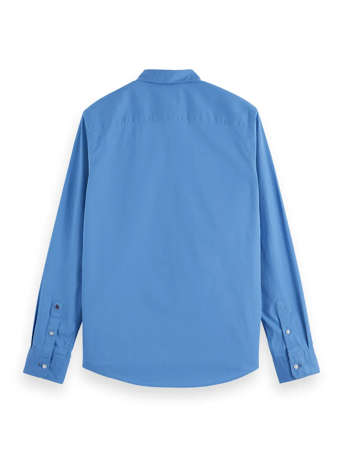 Slim Fit Poplin Shirt - Smart Blue