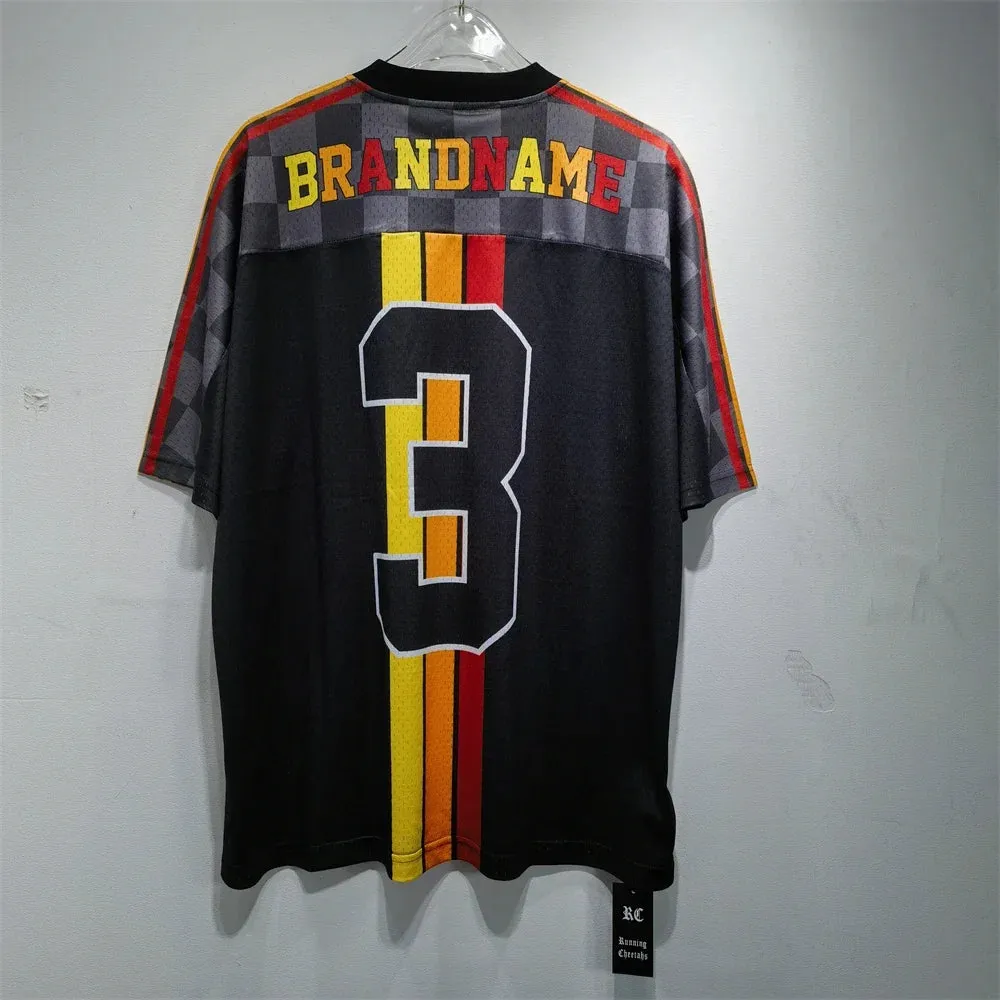 Soccer Jerseys Cactus Jack T-shirt Men Streetwear Loose Breathable Tops Classic Utopia Tour Short Sleeves