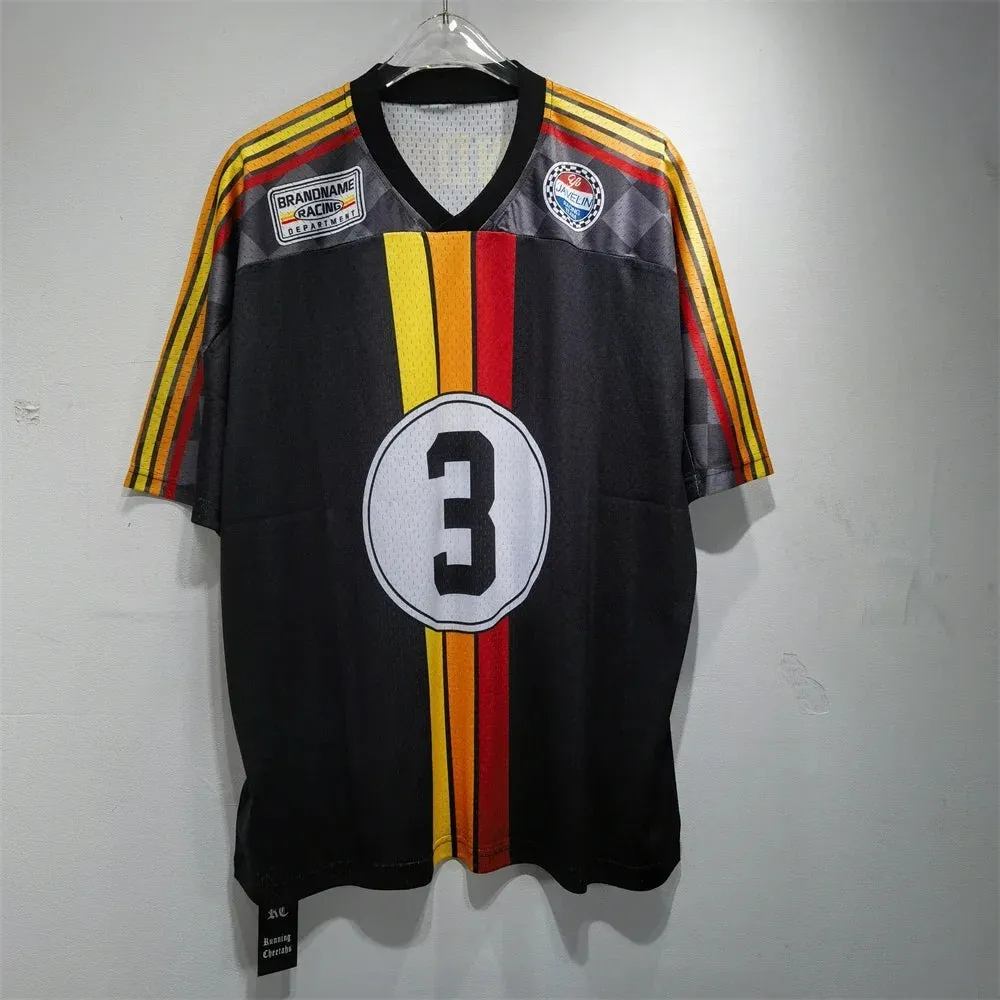 Soccer Jerseys Cactus Jack T-shirt Men Streetwear Loose Breathable Tops Classic Utopia Tour Short Sleeves