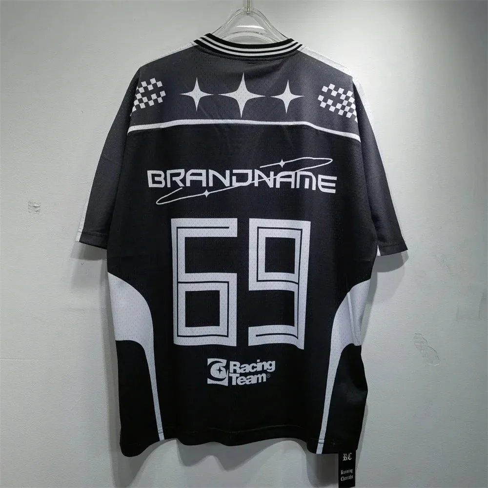 Soccer Jerseys Cactus Jack T-shirt Men Streetwear Loose Breathable Tops Classic Utopia Tour Short Sleeves