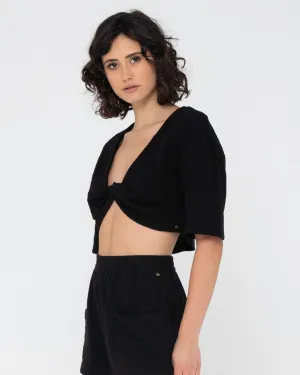 Somewhere Twisted Reversible Top