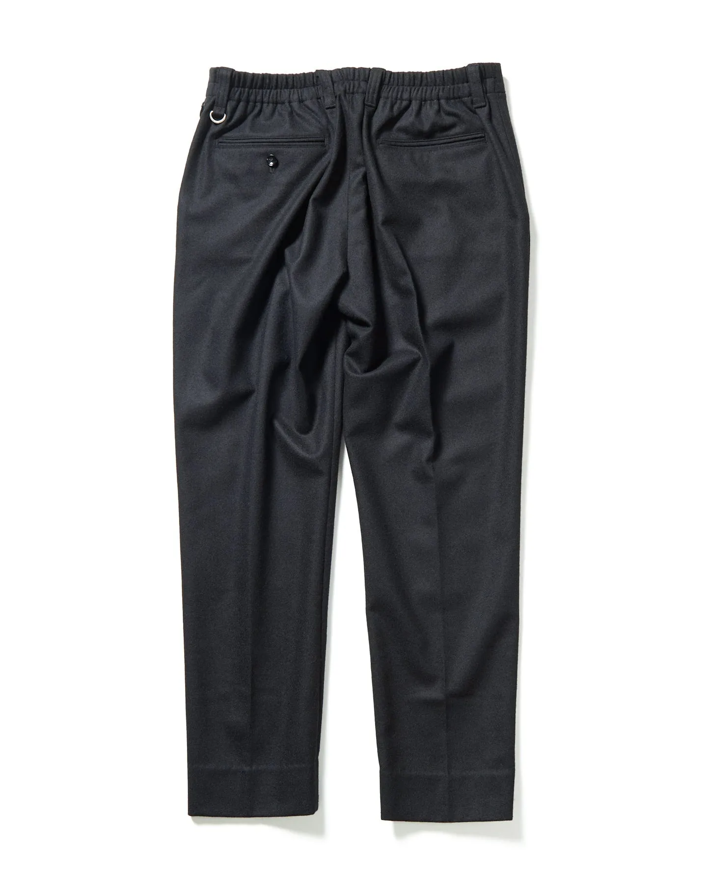 SOPHNET. 24A/W FLANNEL WOOL SHIRRING SLIM FIT SLACKS [ SOPH-242007 ]