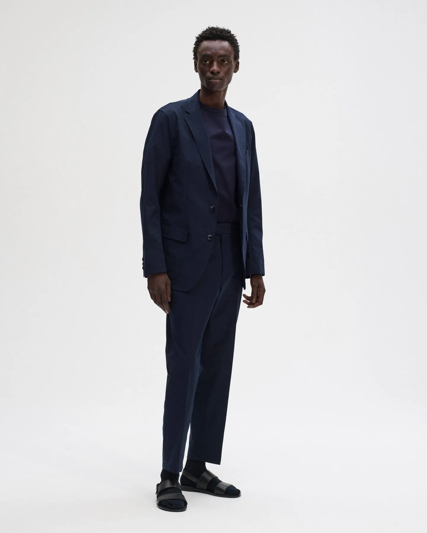 SOPHNET. 25S/S 2WAY STRETCH SHIRRING SLIM FIT SLACKS [ SOPH-250028 ]