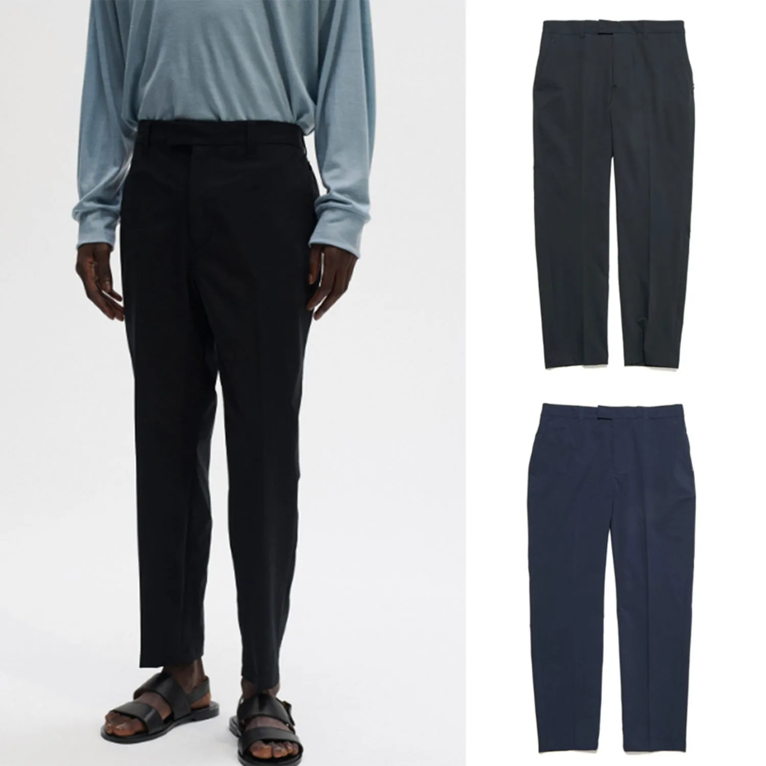 SOPHNET. 25S/S 2WAY STRETCH SHIRRING SLIM FIT SLACKS [ SOPH-250028 ]