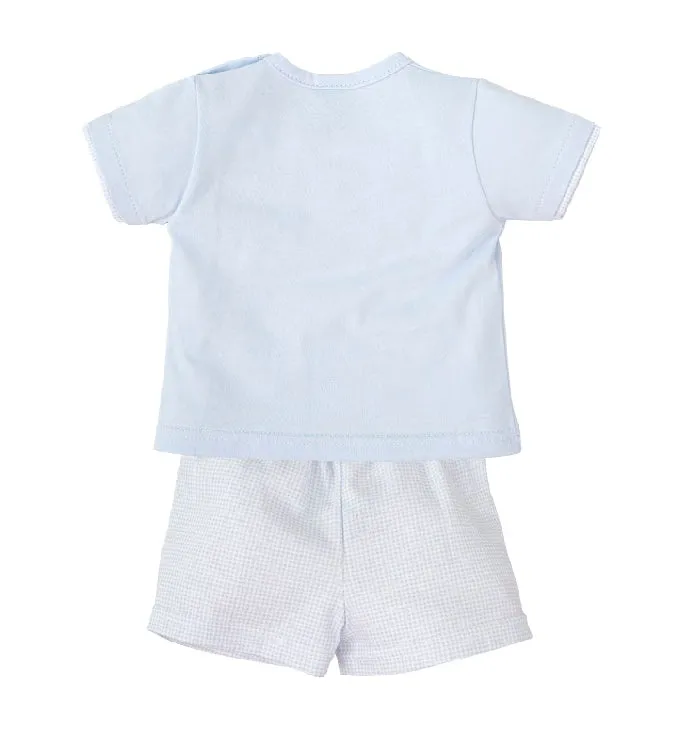 SS25 Babidu - Sky Blue Short Set
