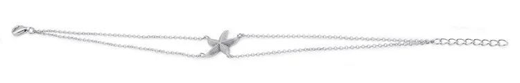 Sterling Silver Starfish Bracelet
