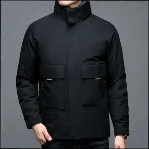 Stylish down jacket for winter activities by Diepold