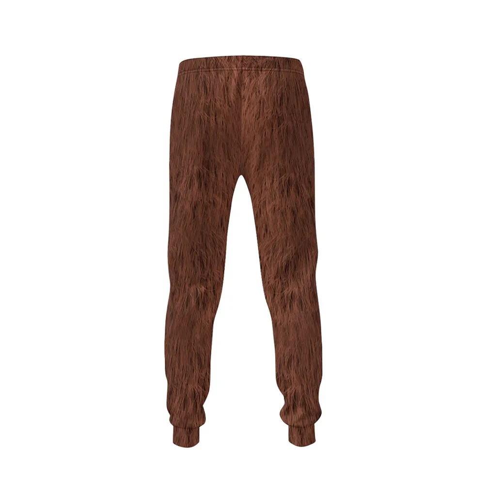 Super Mario Bros Donkey Kong Game Character Brown Hoodie 3D Printed Hooded Pullover Sweatshirt Set