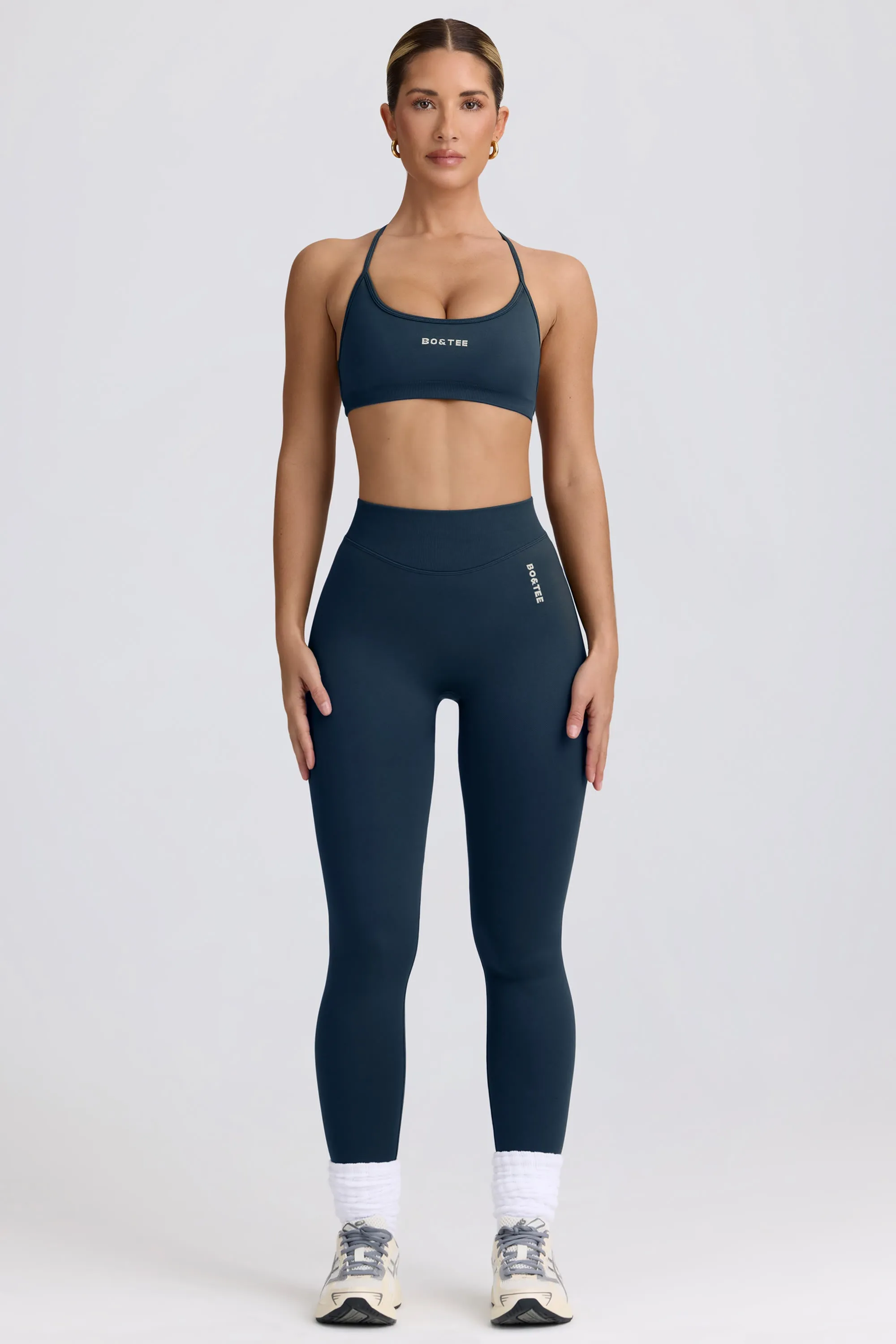 Super Sculpt Seamless High-Waist Leggings in Blue