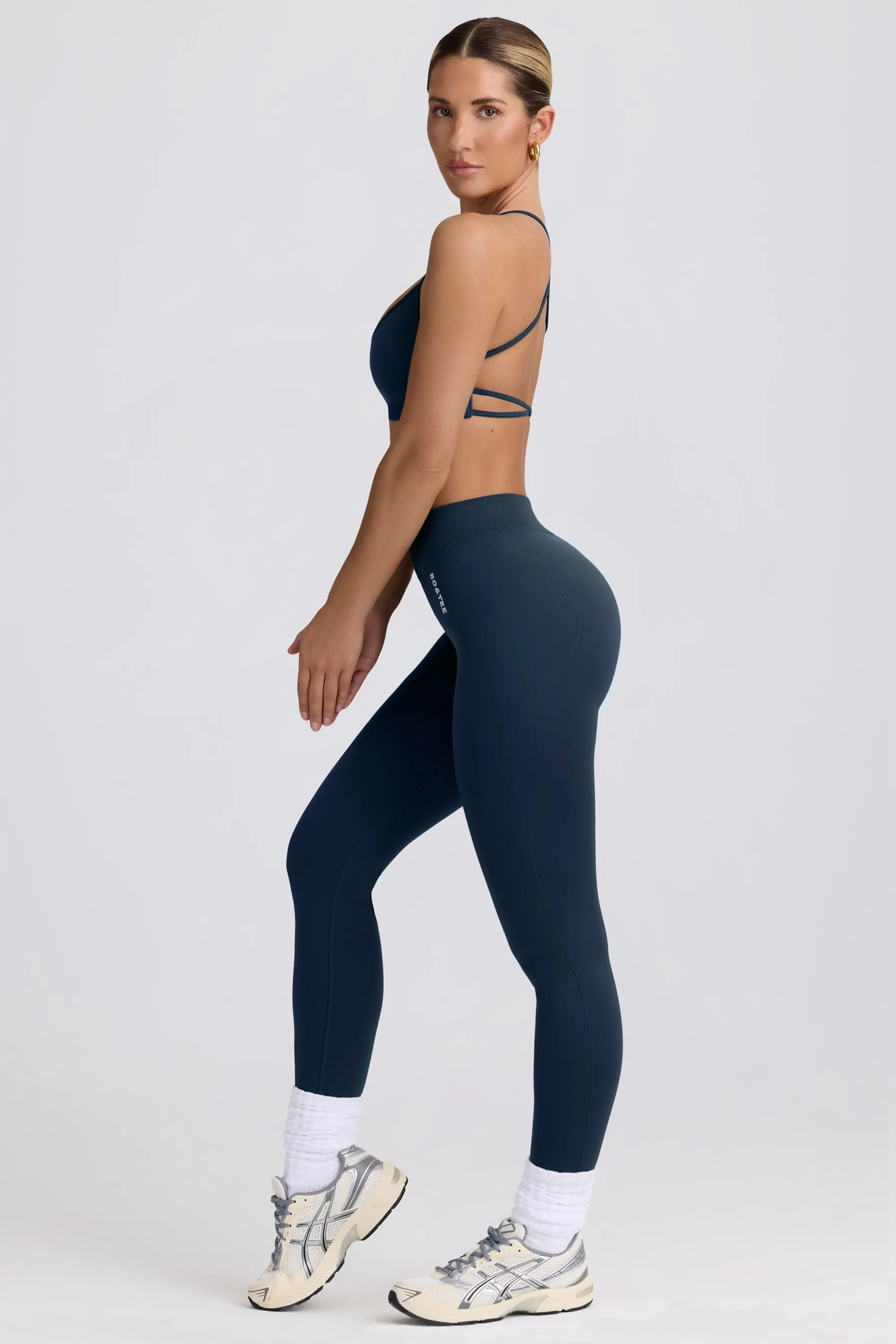 Super Sculpt Seamless High-Waist Leggings in Blue
