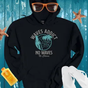 Surf Culture Hoodie Vintage Wave Design Beach Vibe