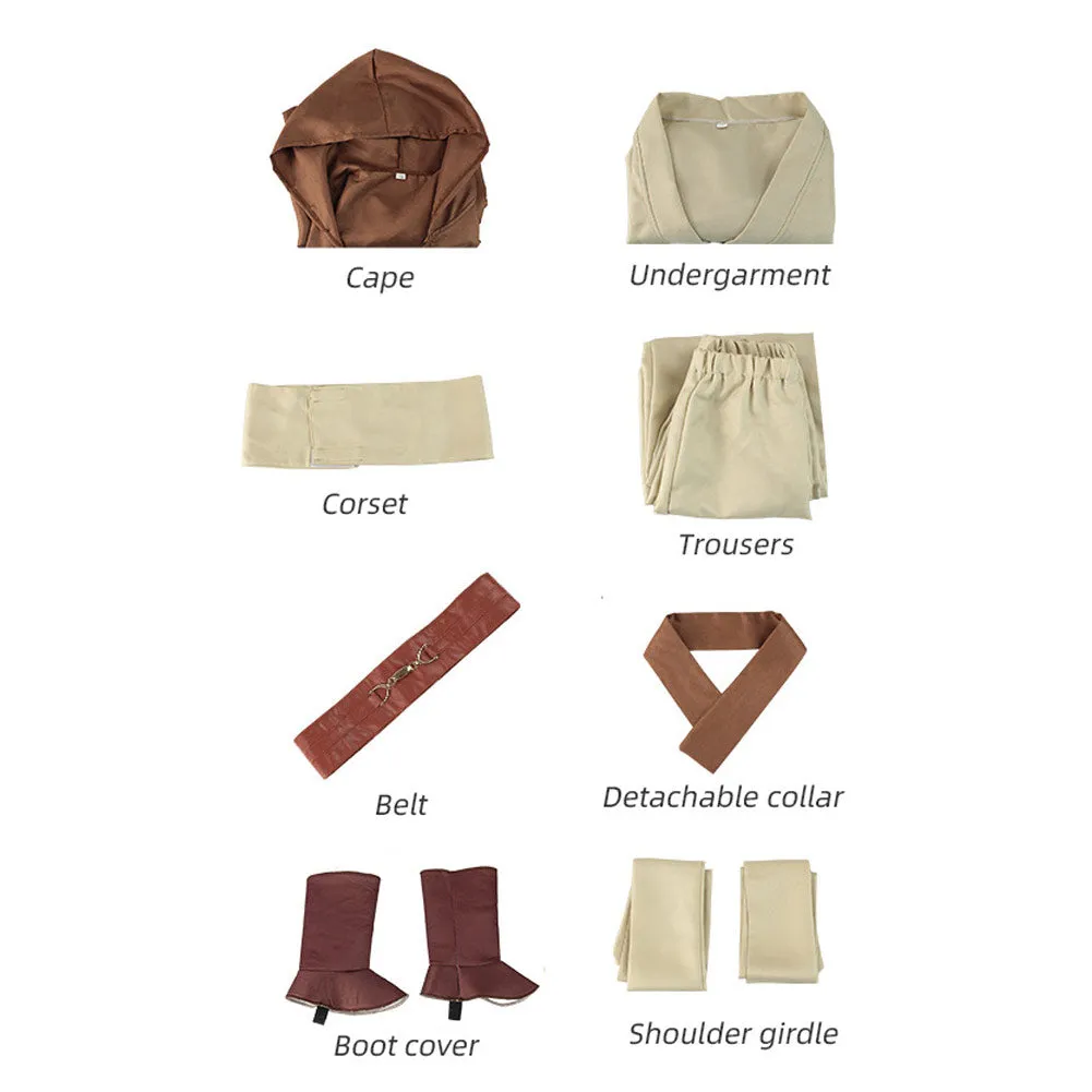 SW Childrenswear Kids Jedi Knight Cosplay Costume Outfits Halloween Carnival Party Suit