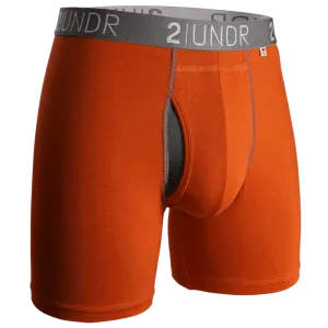 Swing Shift - Boxer Brief - Orange/Grey
