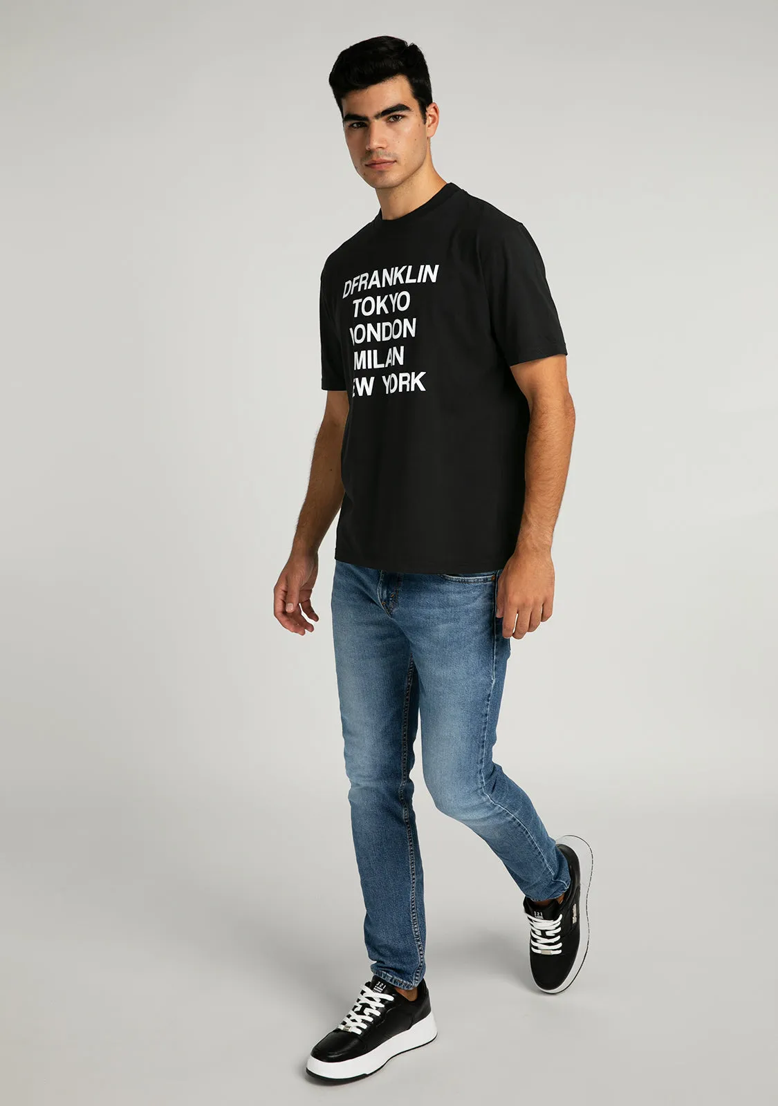 T-Shirt D.Franklin Capitals Black
