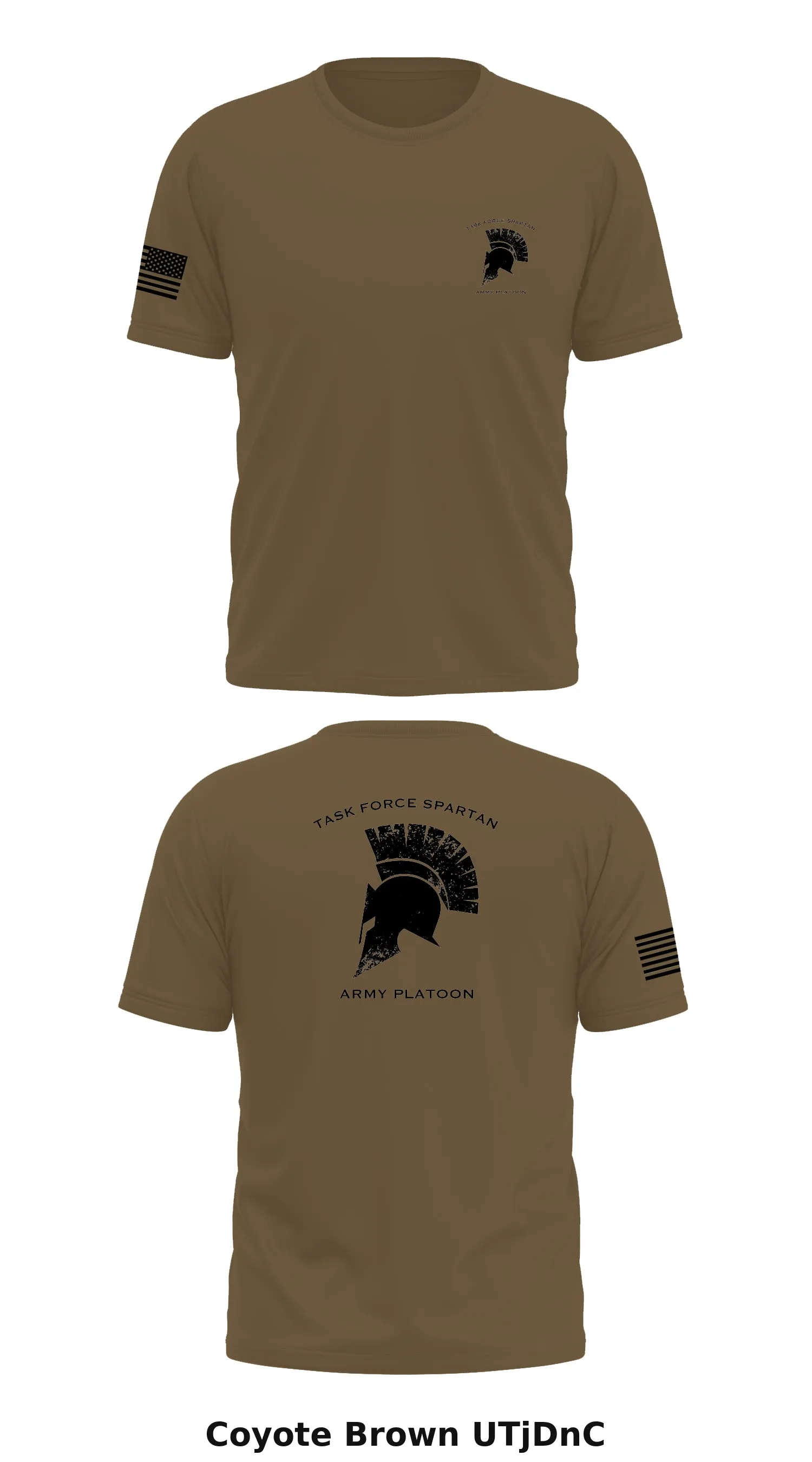Task Force Spartan- Army Platoon  Store 1 Core Men's SS Performance Tee - UTjDnC