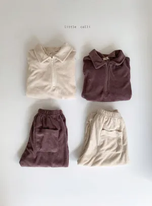 Terry Zip Up Set