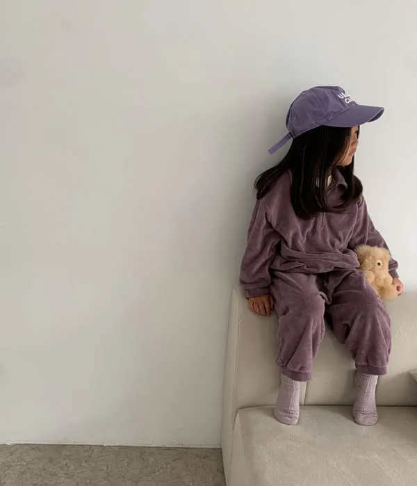 Terry Zip Up Set