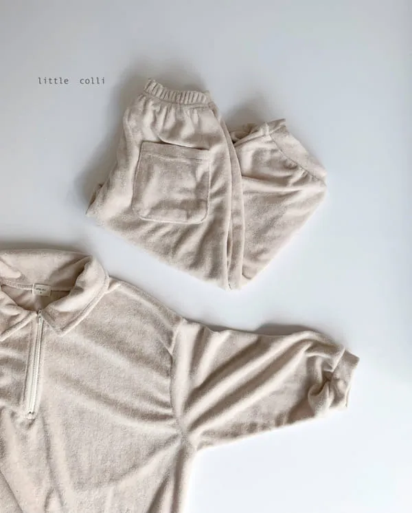 Terry Zip Up Set