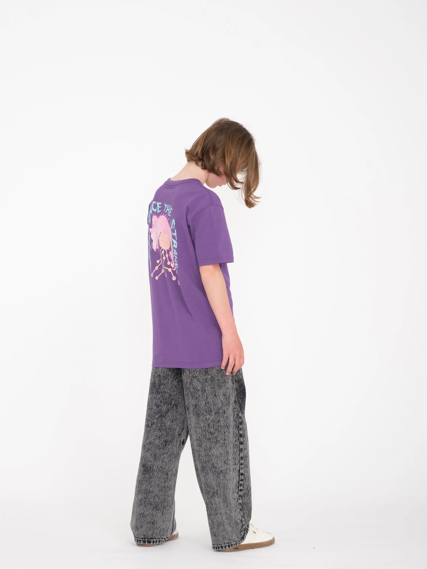 Tetsunori 3 T-shirt - DEEP PURPLE  - (KINDER)