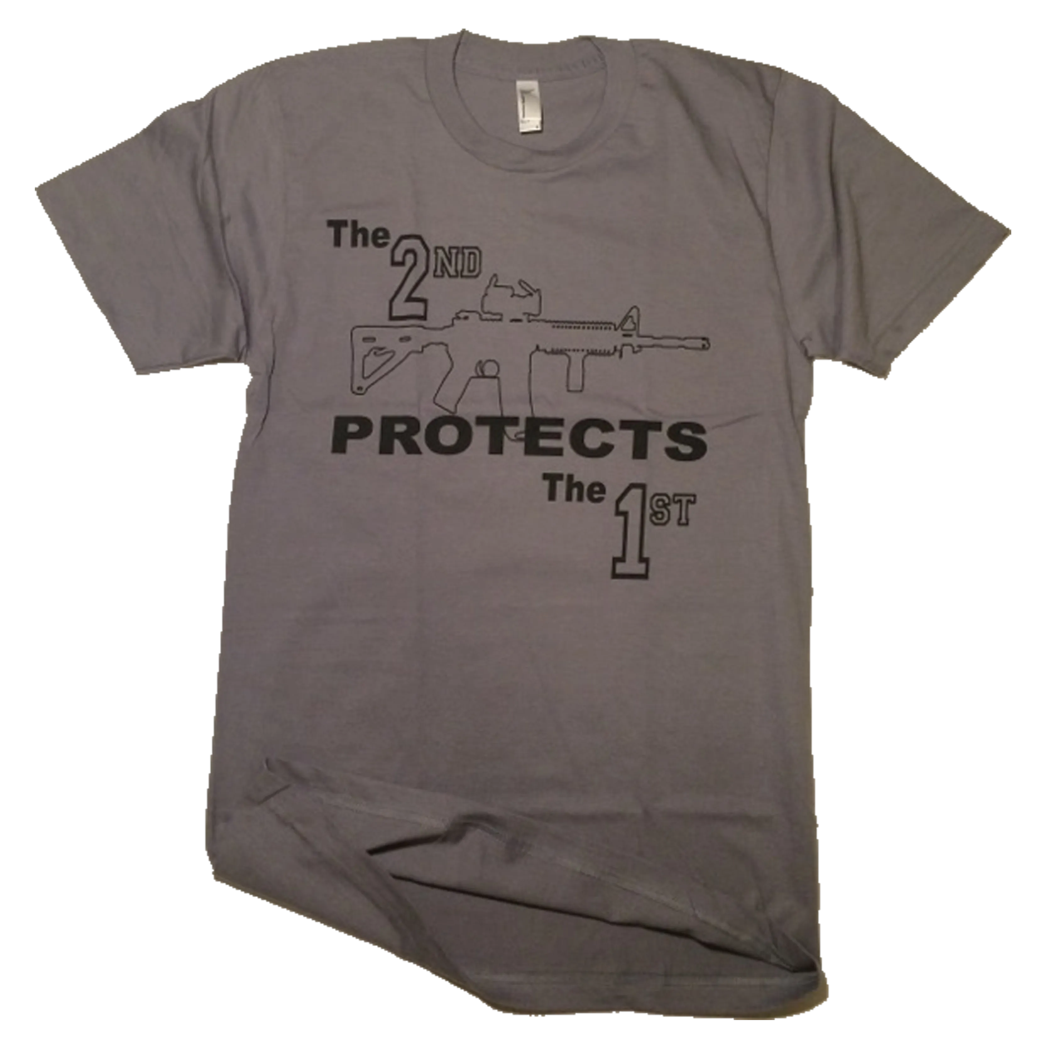 The 2nd Protects The 1st | Slate Grey