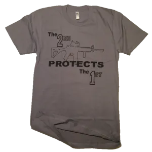 The 2nd Protects The 1st | Slate Grey