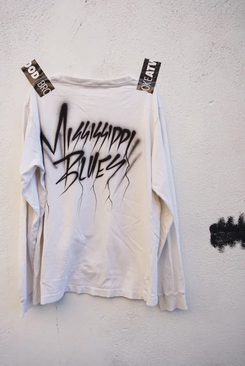 The airbrush MS BLUES tee