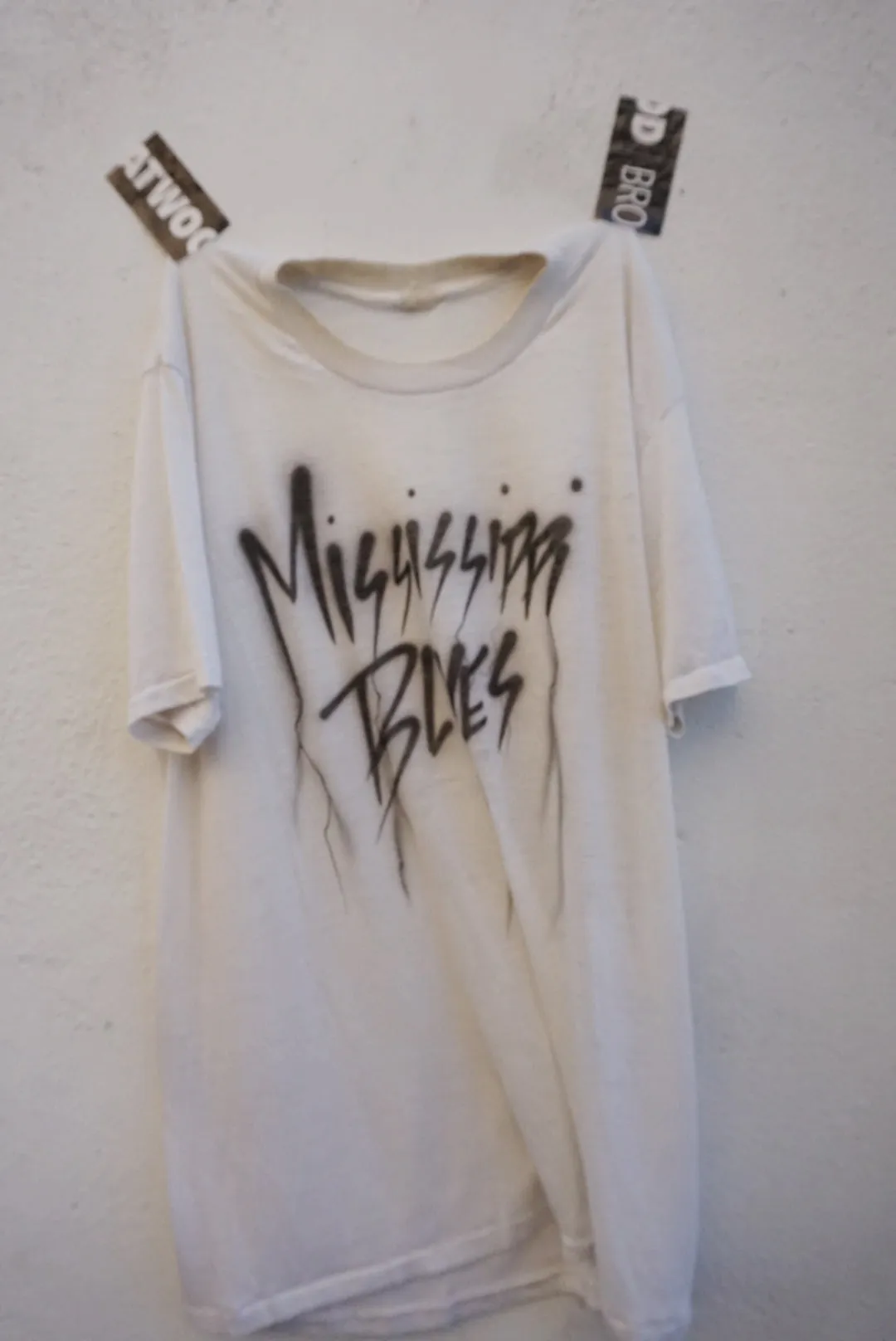 The airbrush MS BLUES tee