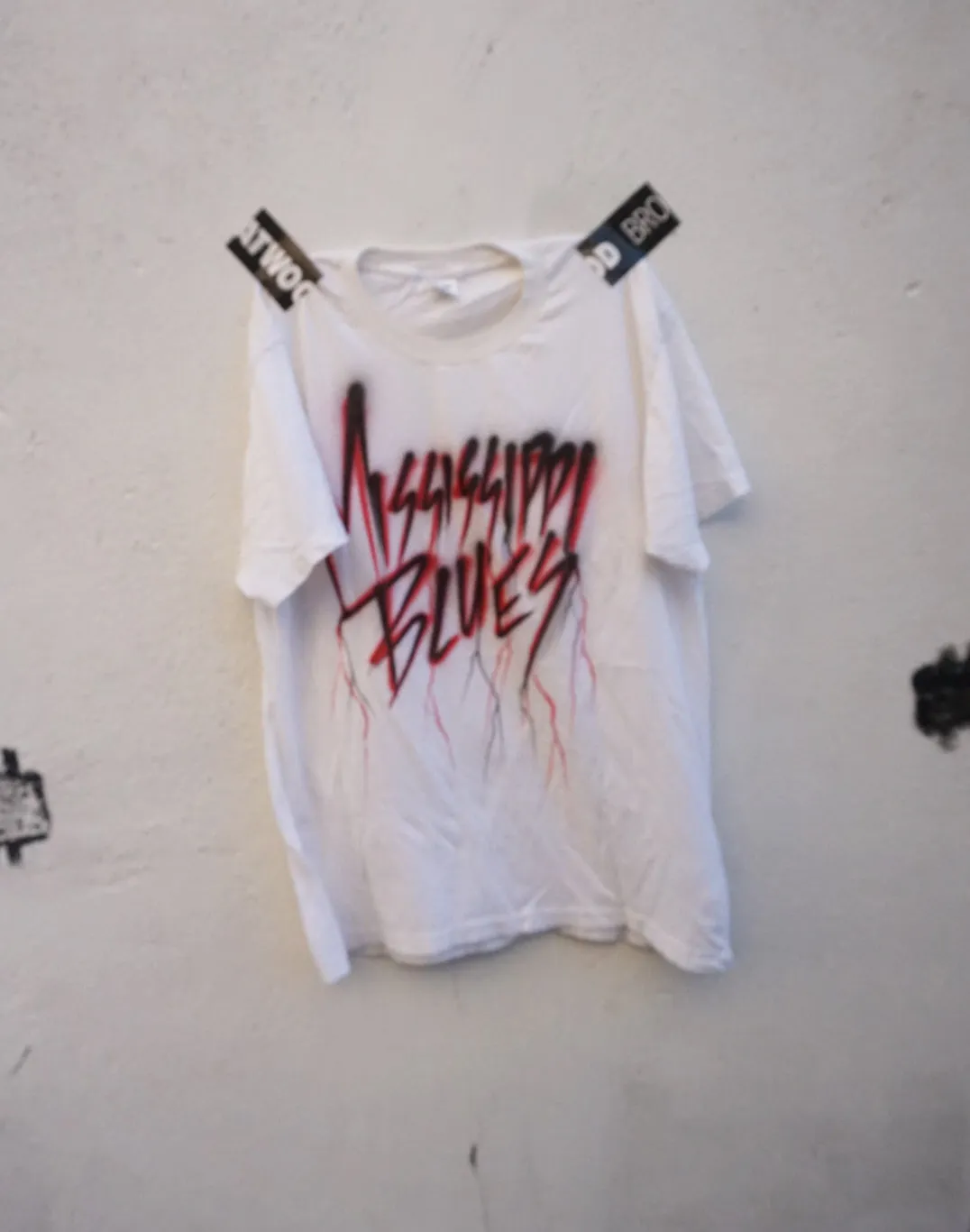 The airbrush MS BLUES tee